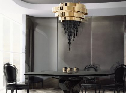 contemporary dining room