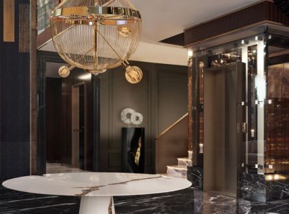 Curated Entryway Design For A Luxury Home