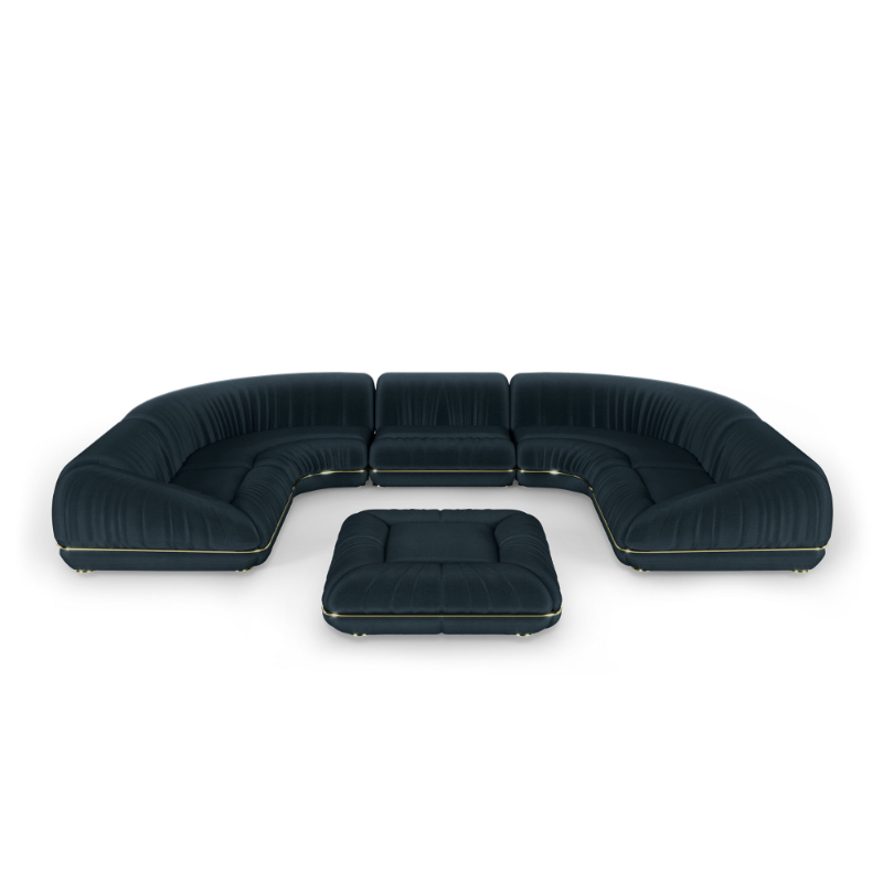 Luxury Sofas That Will Improve Your Modern Living Room - xenon modular sofa