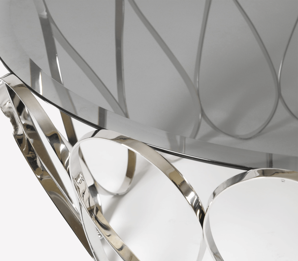 Aquarius Silver Coffee Table