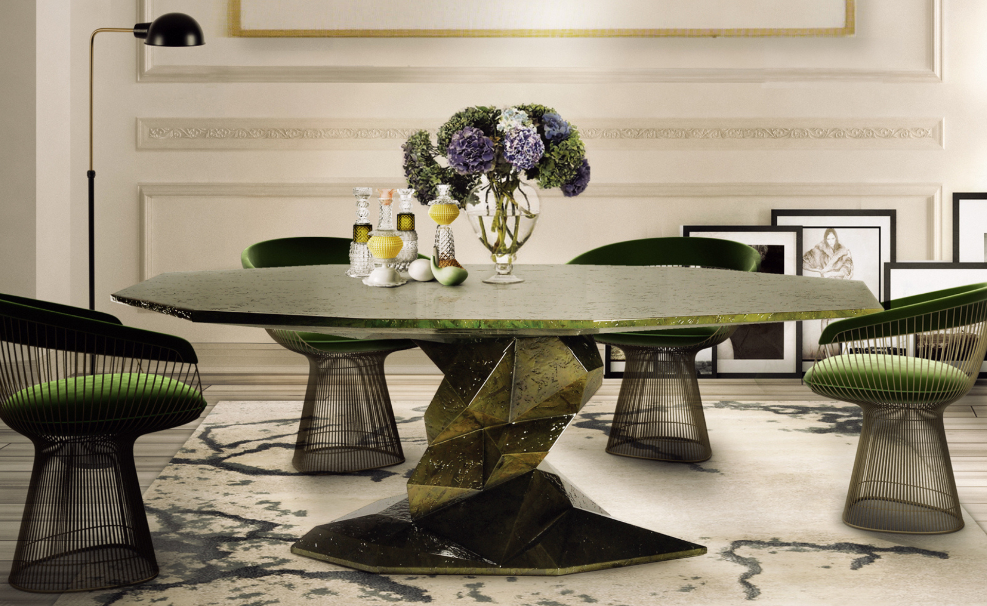 Bonsai dining table from Boca do Lobo
