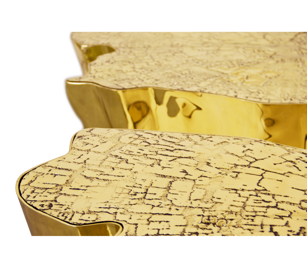 golden eden center table