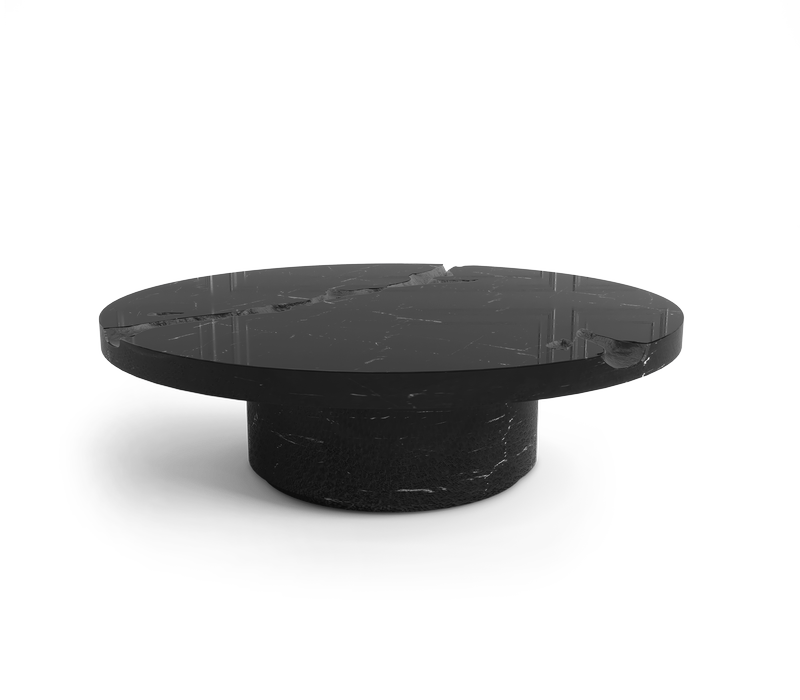 black marble center table