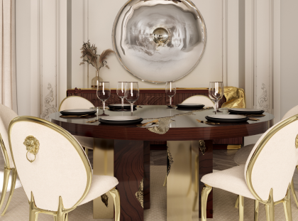 10 Unique Furniture Designs For Your Luxury Dining Rooms Decoration